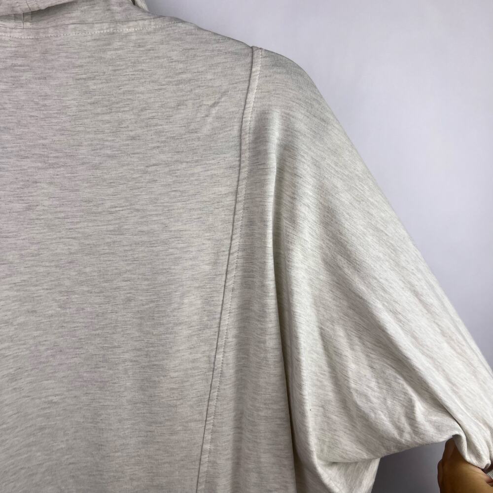 Lululemon, Cocoon Wrap, Heathered Gray, Modal Blend, Lounge Cardigan Yoga - Picture 14 of 16